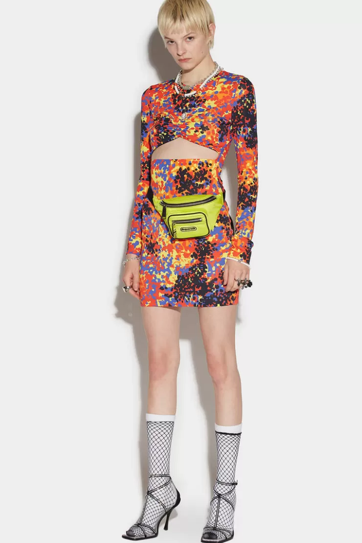 Dsquared2 Goth Camo Dress>Donna Vestiti E Tute