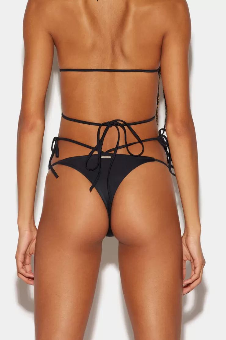 Dsquared2 Goth Night Drinks Bikini Brief>Donna Costumi