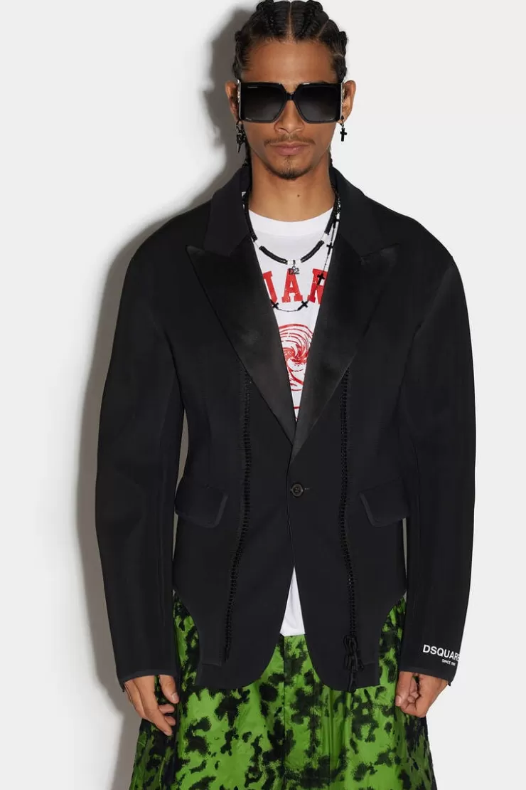 Dsquared2 Goth Scuba Blazer>Uomo Abiti & Giacche