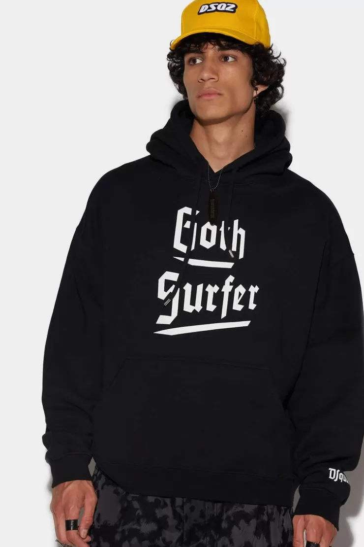 Dsquared2 Goth Surfer Cool Hoodie>Uomo Felpe