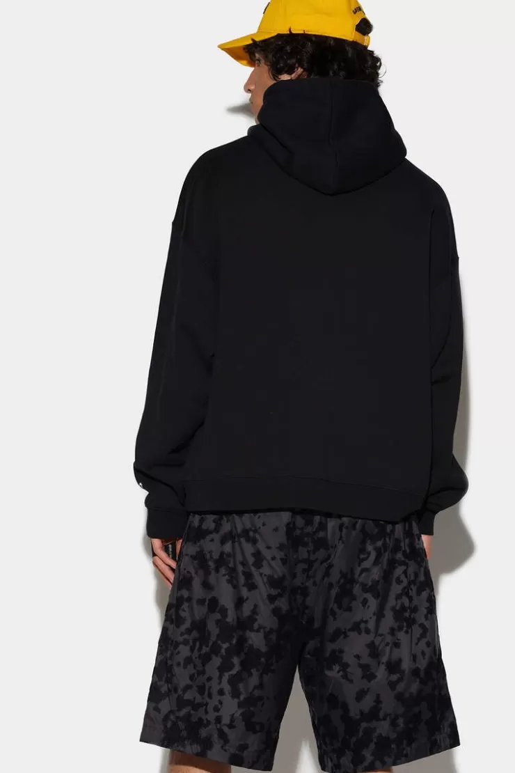 Dsquared2 Goth Surfer Cool Hoodie>Uomo Felpe