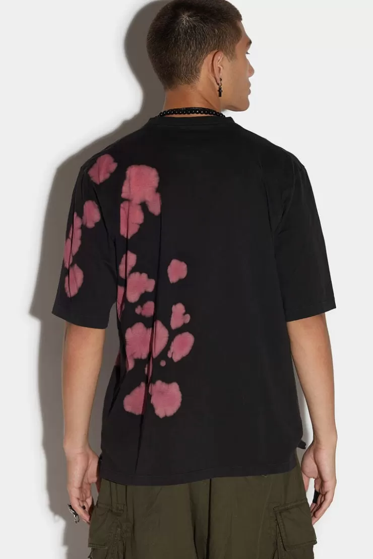 Dsquared2 Goth Tie&Dyed Skater T-Shirt>Uomo T-Shirt & Polo