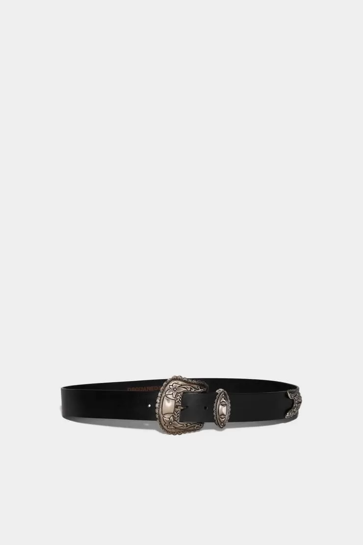 Dsquared2 Gothic Grunge Buckle Belt>Uomo Cinture