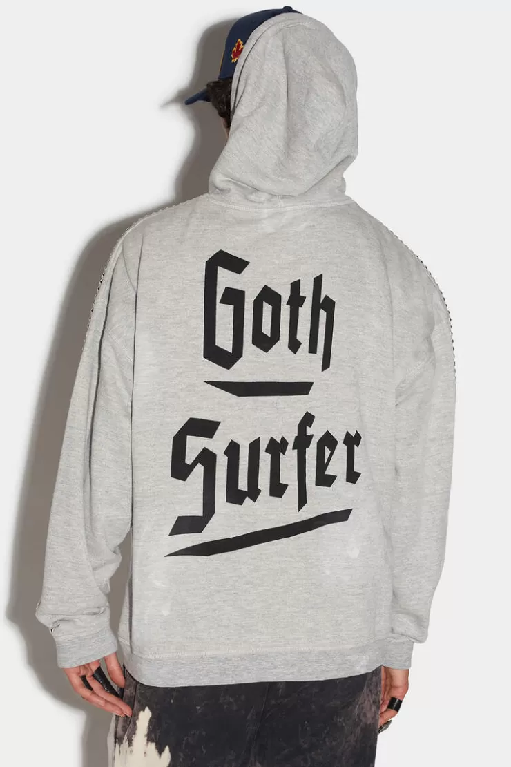 Dsquared2 Gothsurfer Herca Zip Hoodie>Uomo Felpe