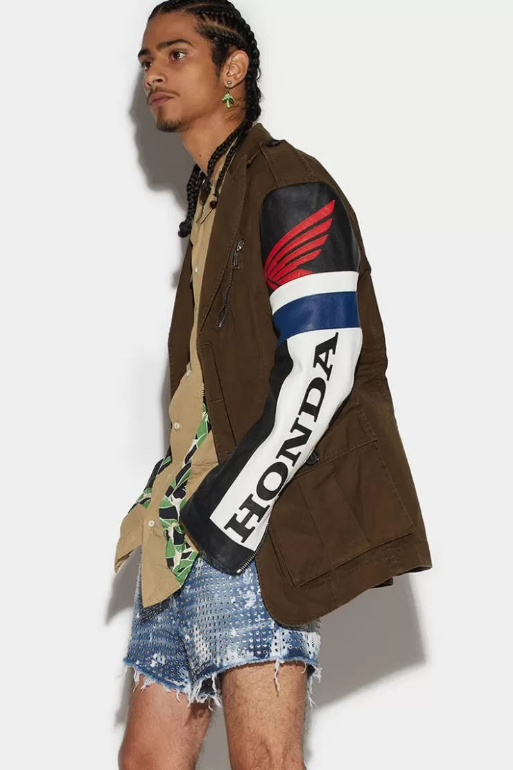 Dsquared2 Honda Biker Blazer>Uomo Abiti & Giacche