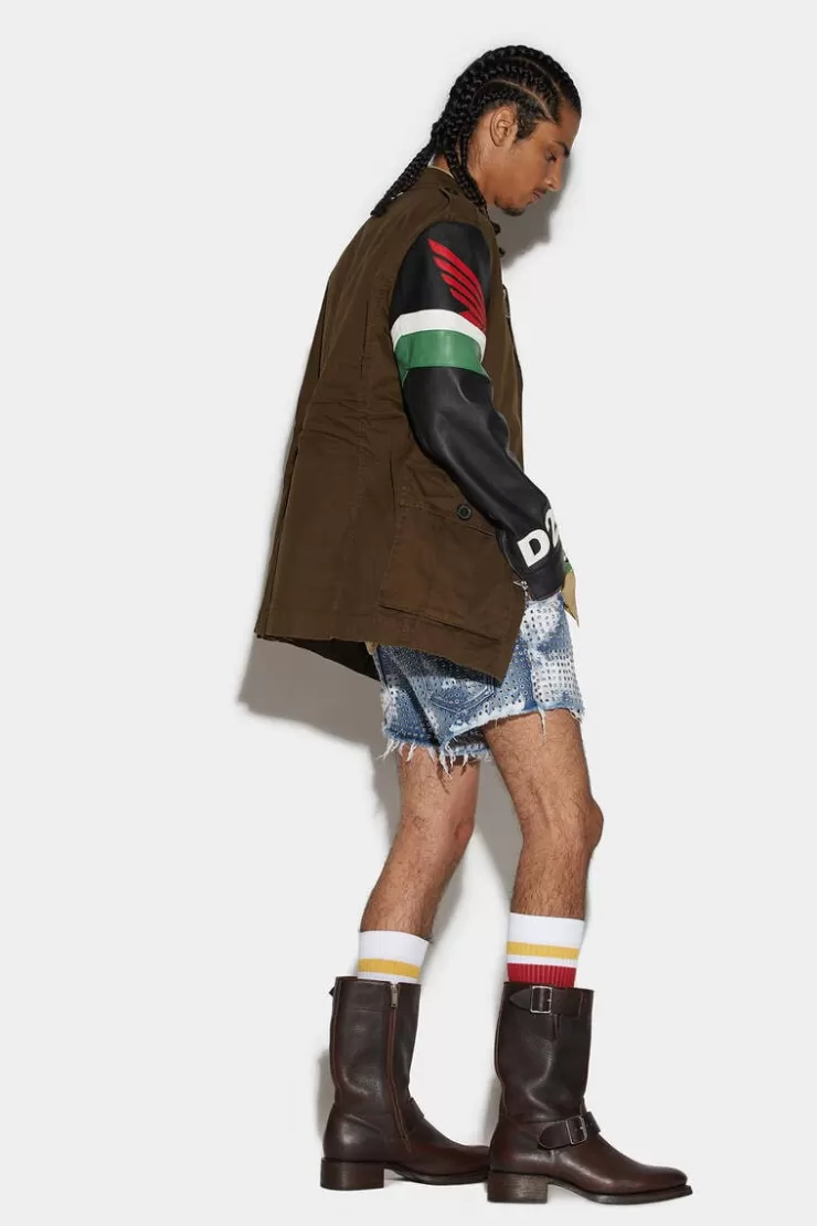 Dsquared2 Honda Biker Blazer>Uomo Abiti & Giacche