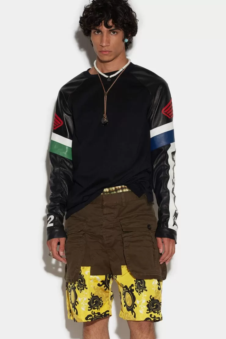 Dsquared2 Honda Slouch Raglan Sweatshirt>Uomo T-Shirt & Polo