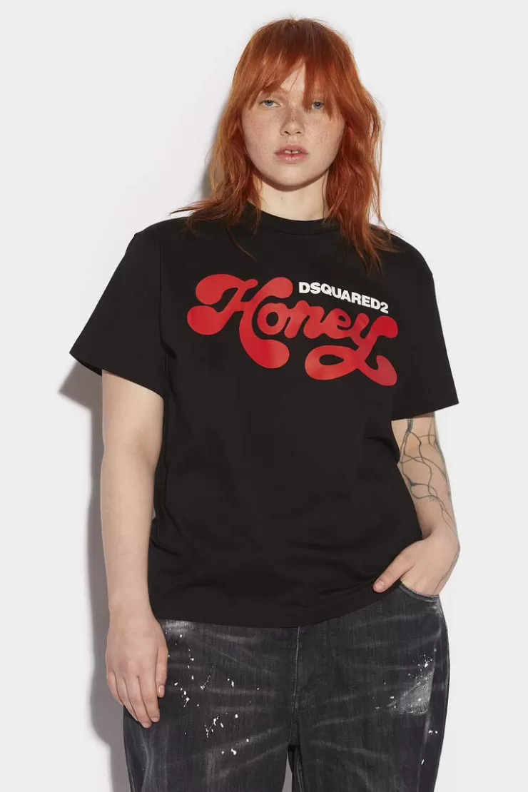 Dsquared2 Honey T-Shirt>Donna Top & T-Shirt