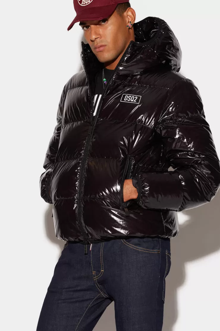 Dsquared2 Hooded Puffer>Uomo Cappotti & Giubbotti