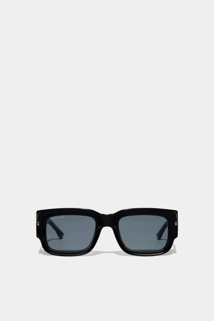 Dsquared2 Hype Black Gold Sunglasses>Donna Occhiali