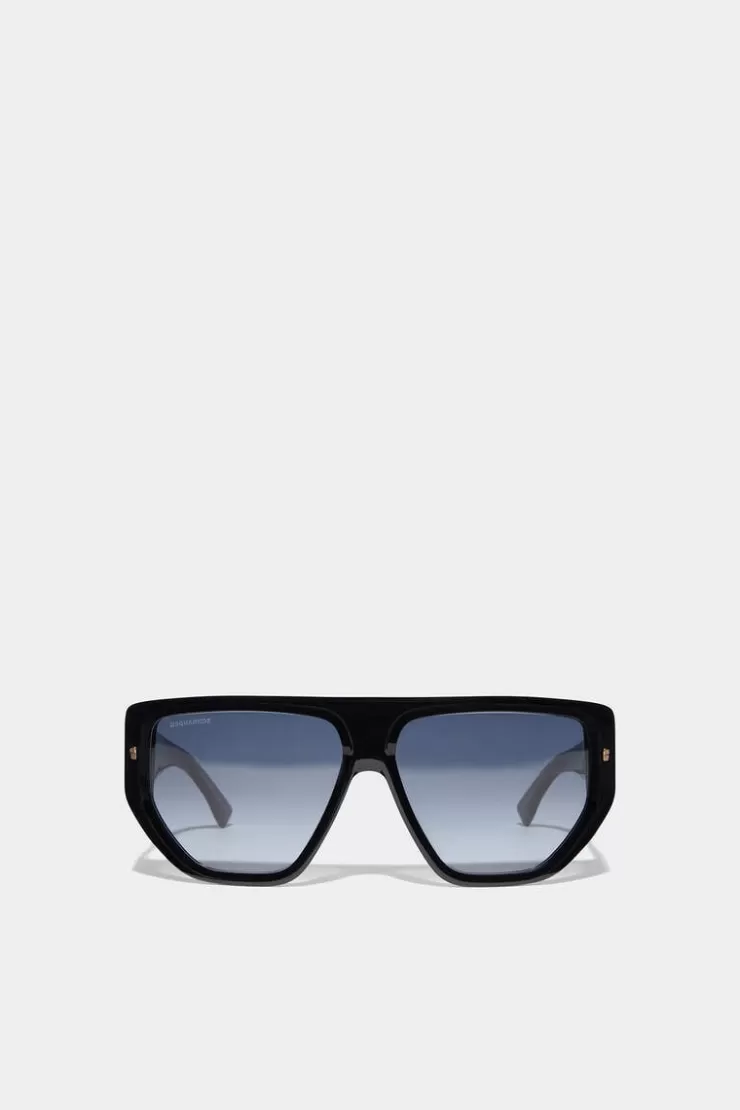 Dsquared2 Hype Black Gold Sunglasses>Donna Occhiali