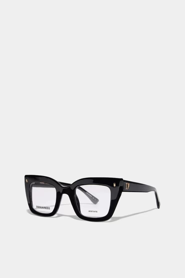 Dsquared2 Hype Black Optical Glasses>Uomo Occhiali