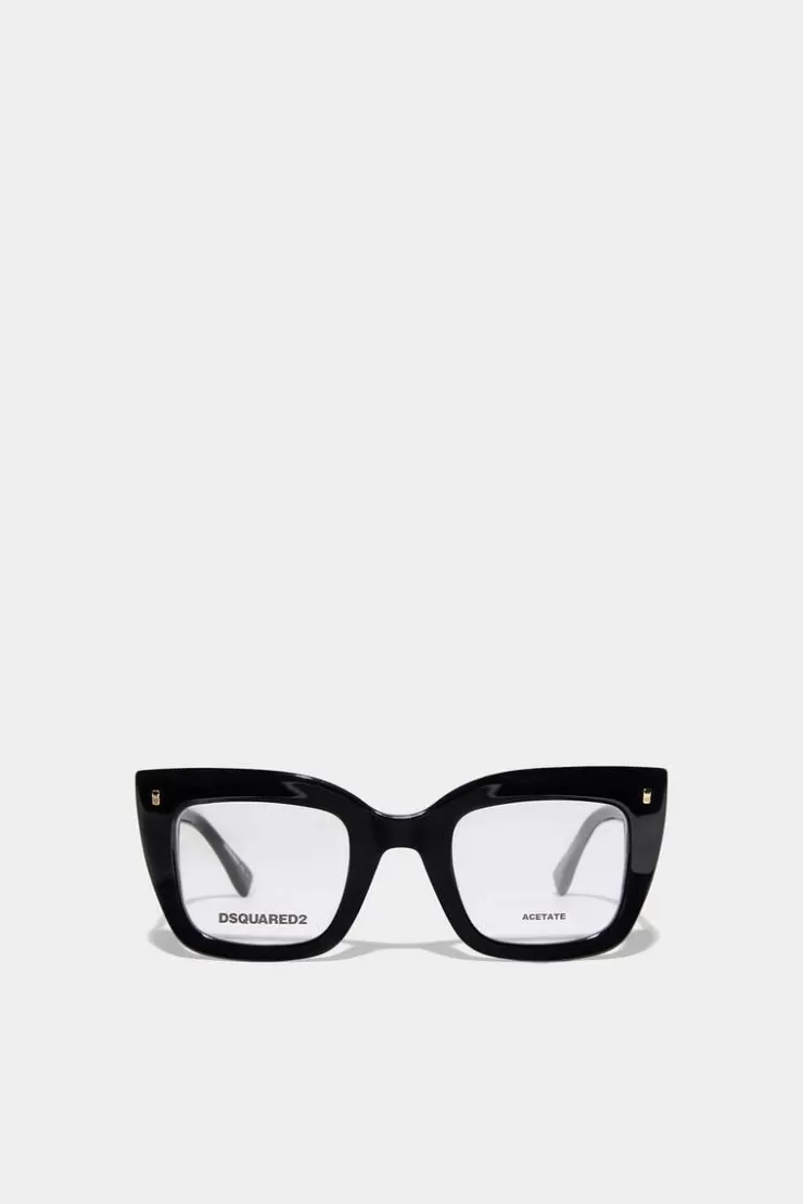 Dsquared2 Hype Black Optical Glasses>Uomo Occhiali