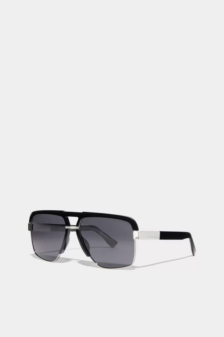 Dsquared2 Hype Black Ruthenium Sunglasses>Uomo Occhiali