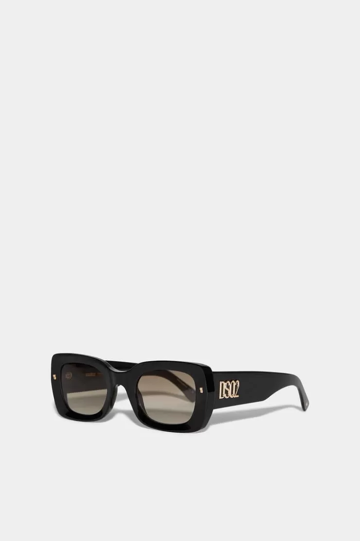 Dsquared2 Hype Black Sunglasses>Uomo Occhiali