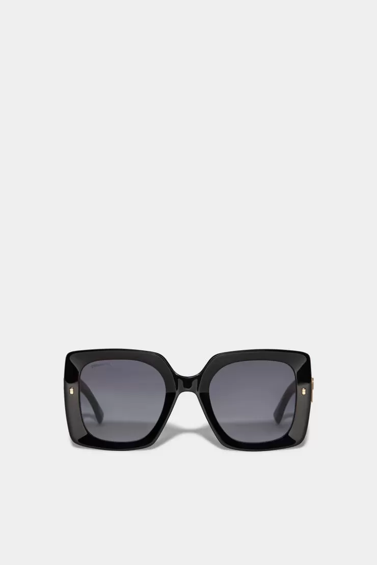 Dsquared2 Hype Black Sunglasses>Uomo Occhiali