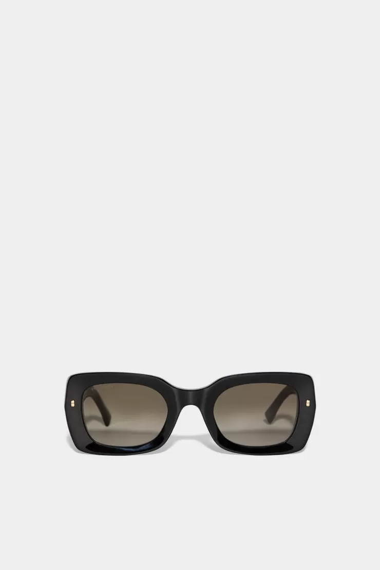 Dsquared2 Hype Black Sunglasses>Uomo Occhiali