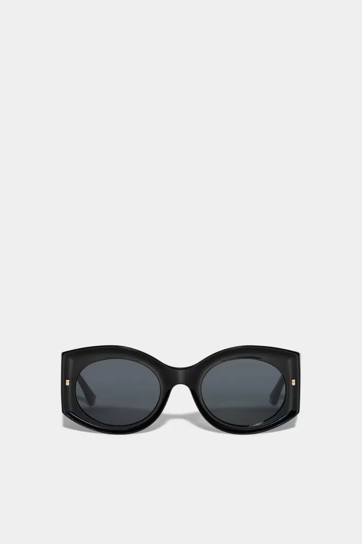 Dsquared2 Hype Black Sunglasses>Uomo Occhiali