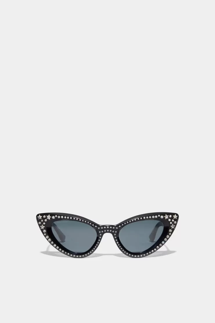 Dsquared2 Hype Black Sunglasses>Uomo Occhiali