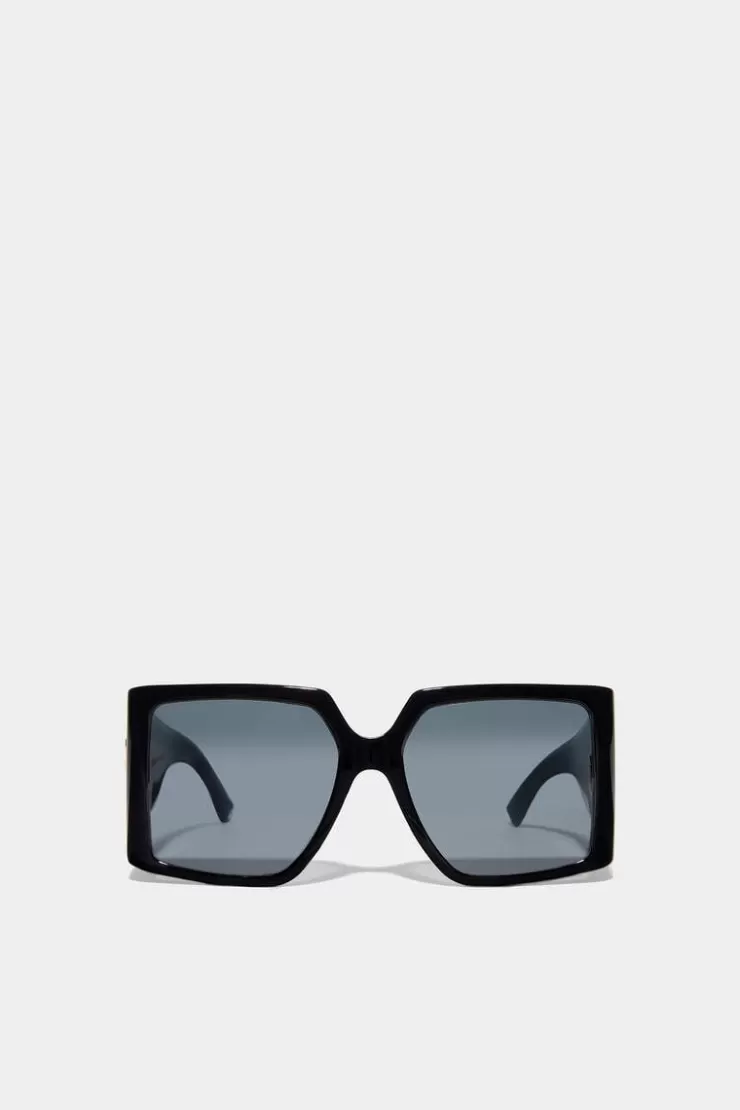 Dsquared2 Hype Black Sunglasses>Uomo Occhiali