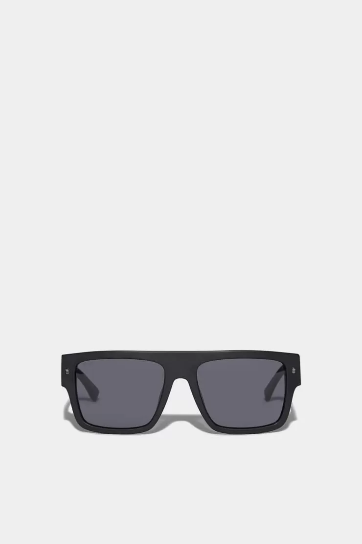 Dsquared2 Icon Black Sunglasses>Uomo Occhiali