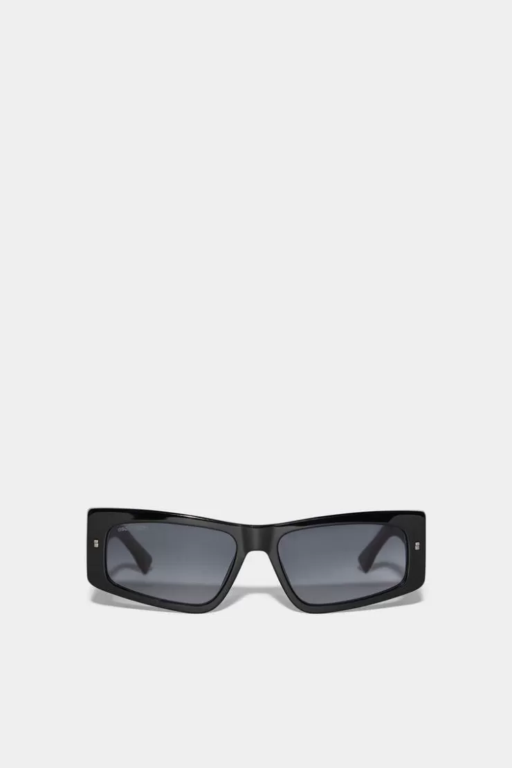 Dsquared2 Icon Black Sunglasses>Uomo Occhiali