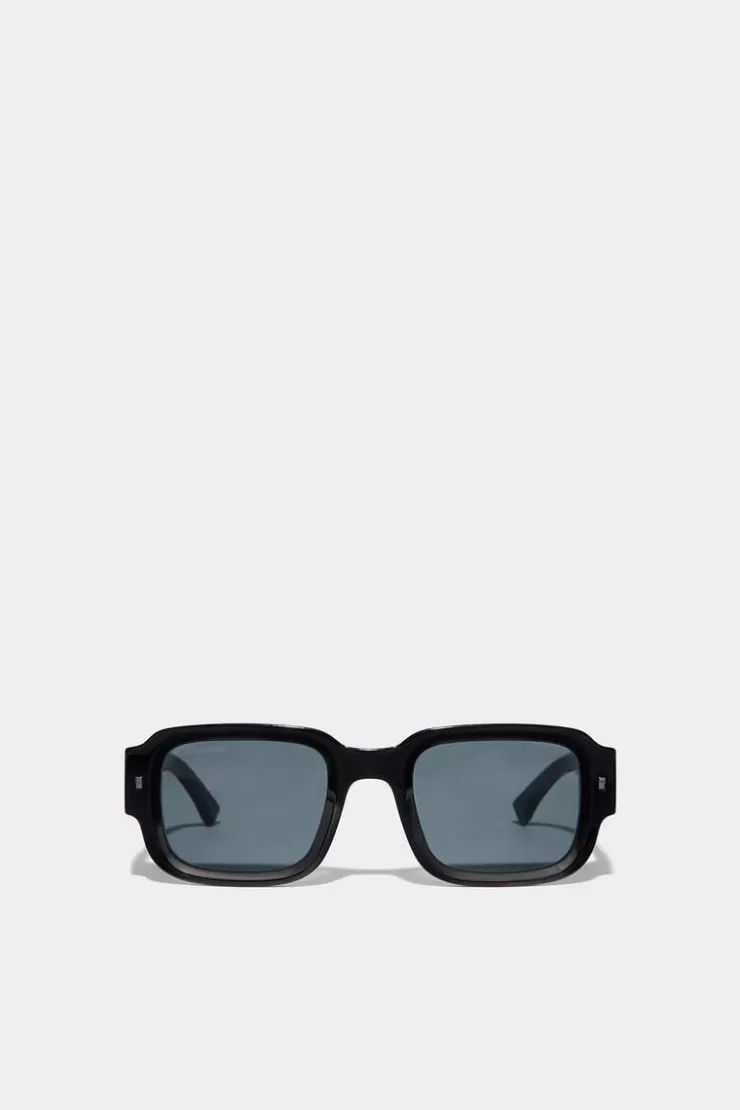 Dsquared2 Icon Black Sunglasses>Uomo Occhiali