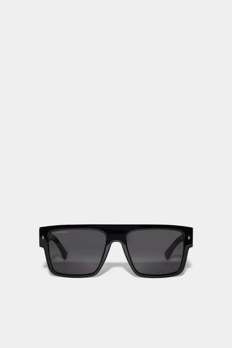 Dsquared2 Icon Black Sunglasses>Uomo Occhiali