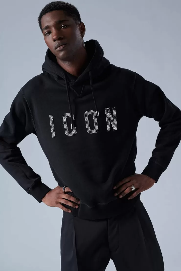 Dsquared2 Icon Cool Hoodie>Uomo Felpe