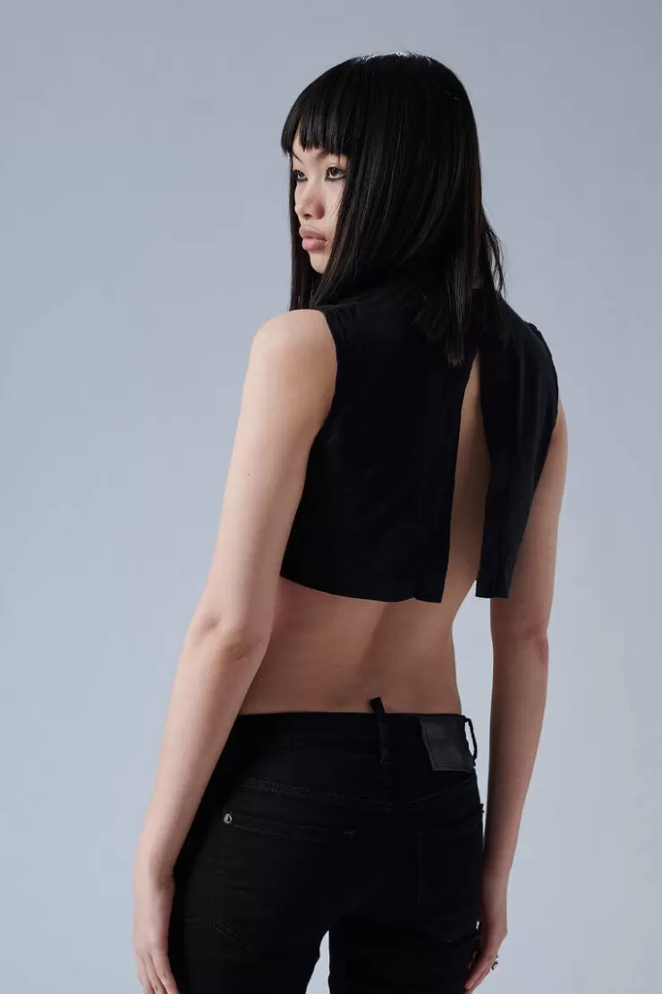 Dsquared2 Icon Cropped Top>Donna Top & T-Shirt