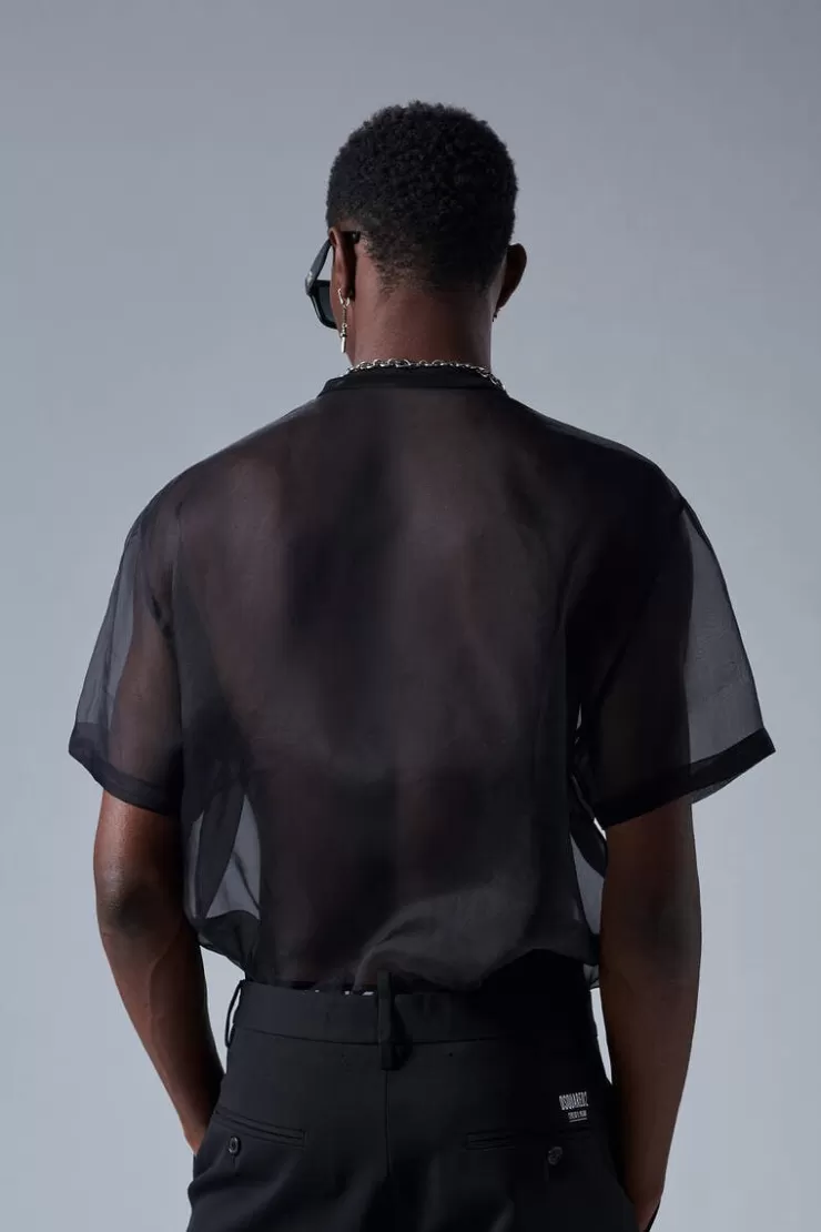 Dsquared2 Icon Crystal Shirt>Uomo Camicie