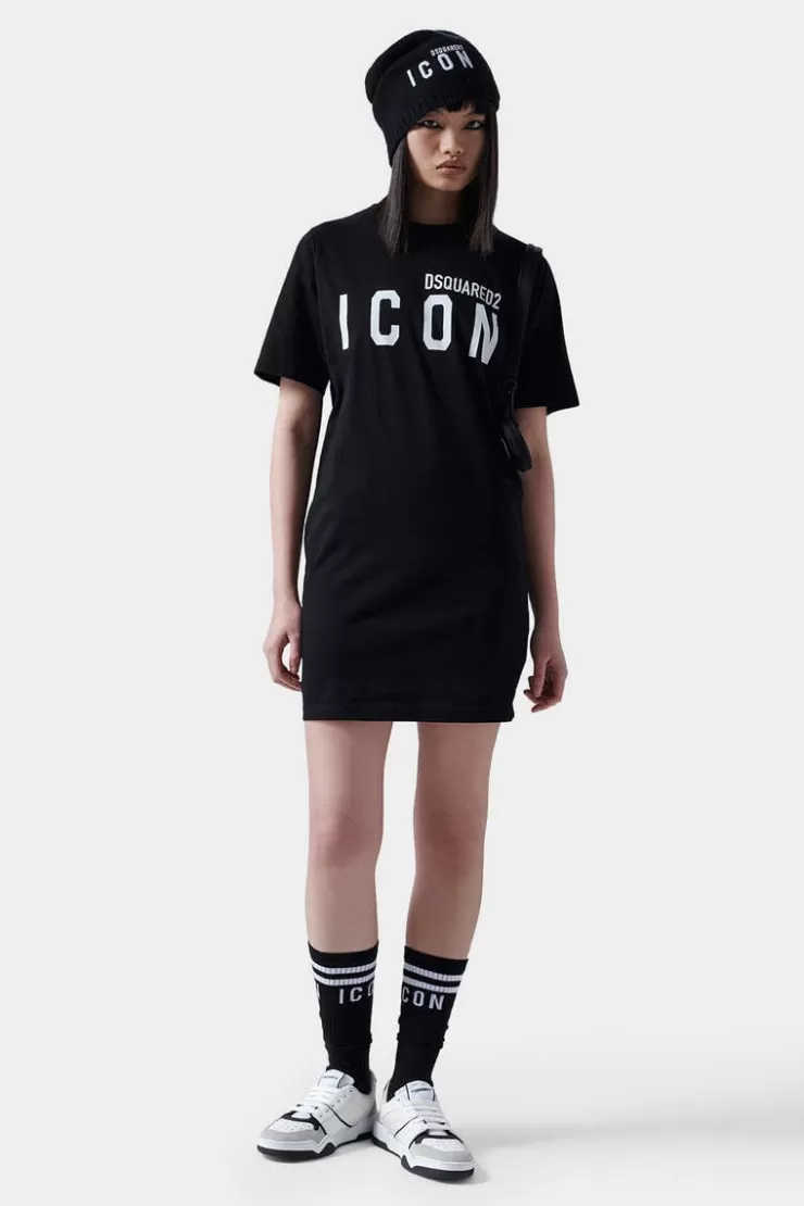 Dsquared2 Icon Easy Tee Dress>Donna Vestiti E Tute