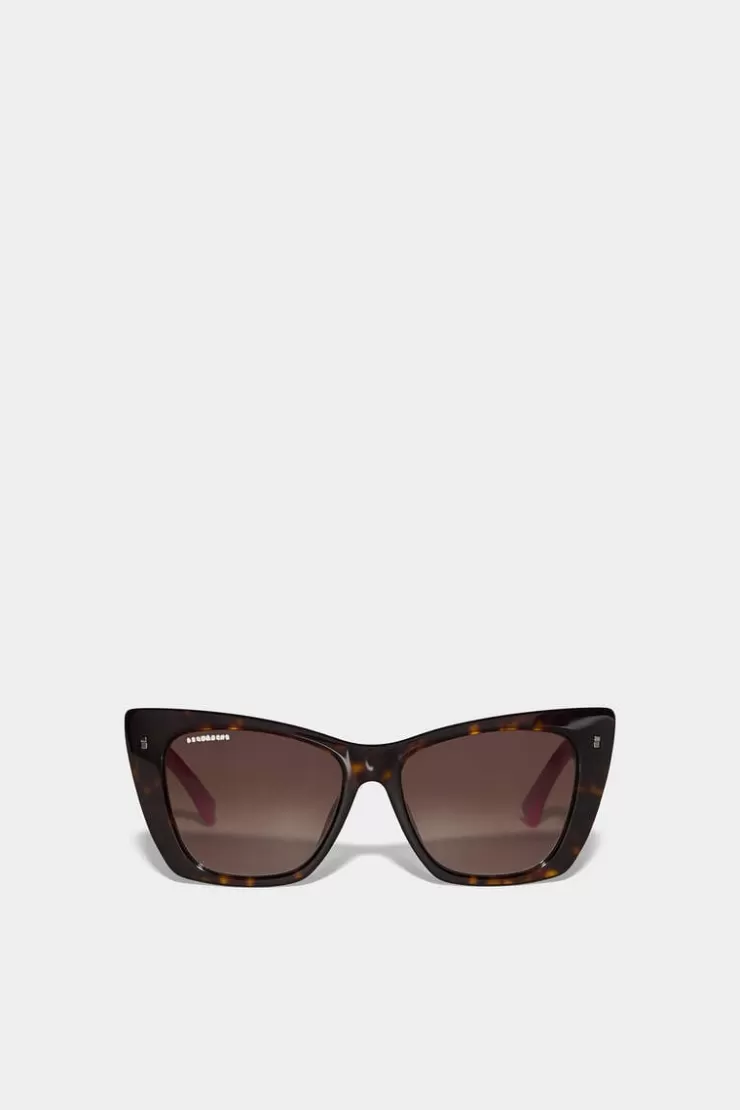 Dsquared2 Icon Havana Sunglasses>Uomo Occhiali