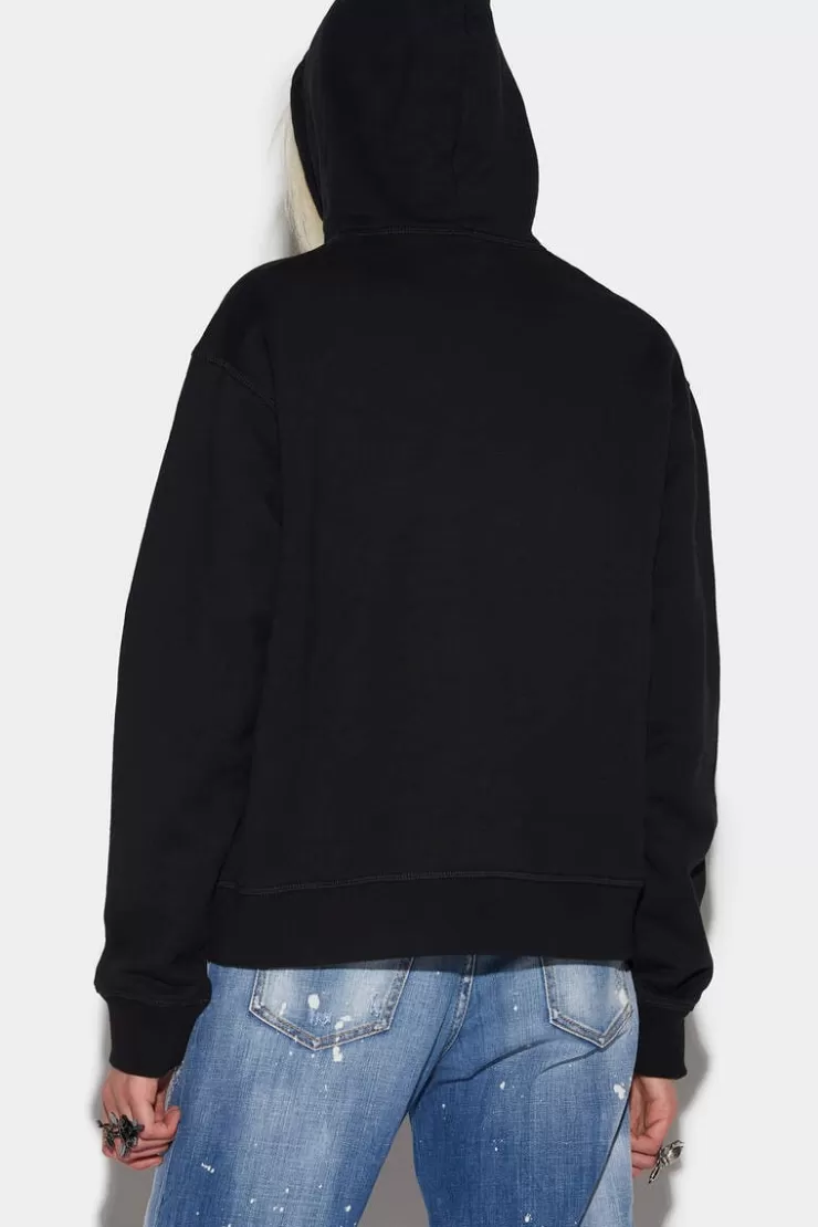 Dsquared2 Icon Hildegard Cool Hoodie>Donna Felpe