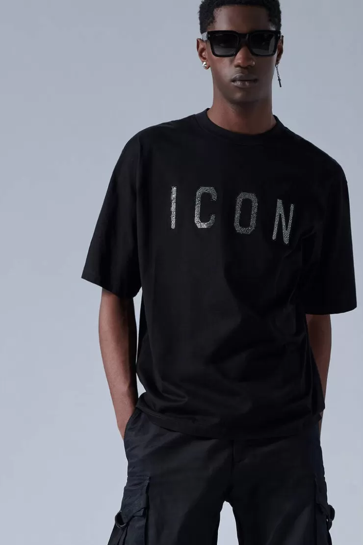 Dsquared2 Icon Loose T-Shirt>Uomo T-Shirt & Polo