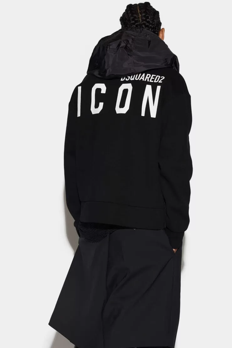 Dsquared2 Icon Mixed Overshirt>Uomo Camicie