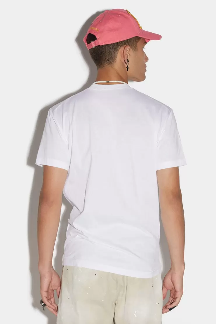 Dsquared2 Icon Outline Cool T-Shirt>Uomo T-Shirt & Polo