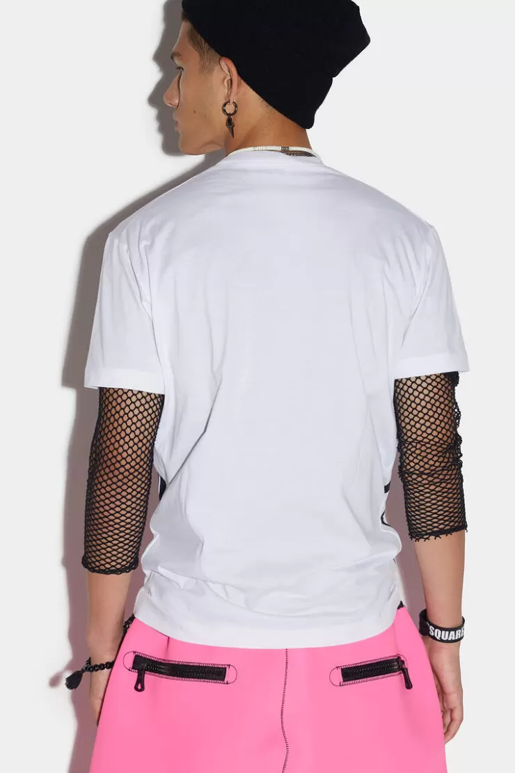 Dsquared2 Icon Palms Cool T-Shirt>Uomo T-Shirt & Polo