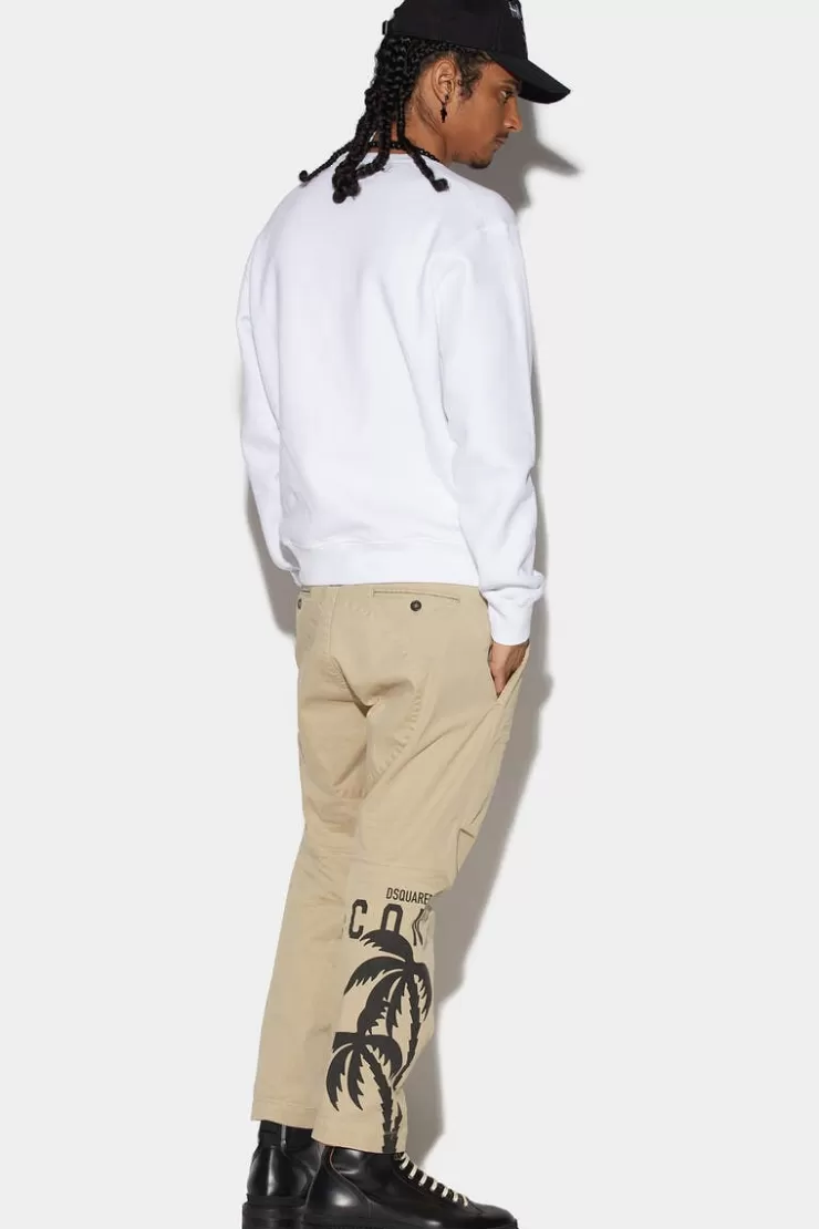 Dsquared2 Icon Palms Skipper Pants>Uomo Pantaloni