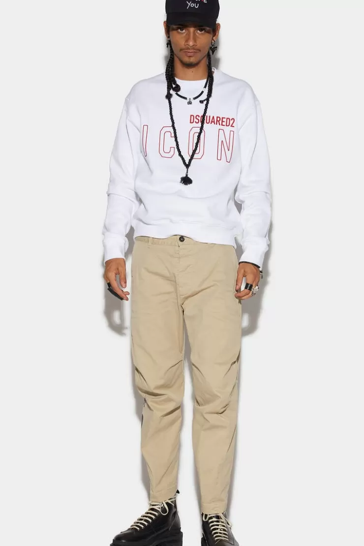 Dsquared2 Icon Palms Skipper Pants>Uomo Pantaloni