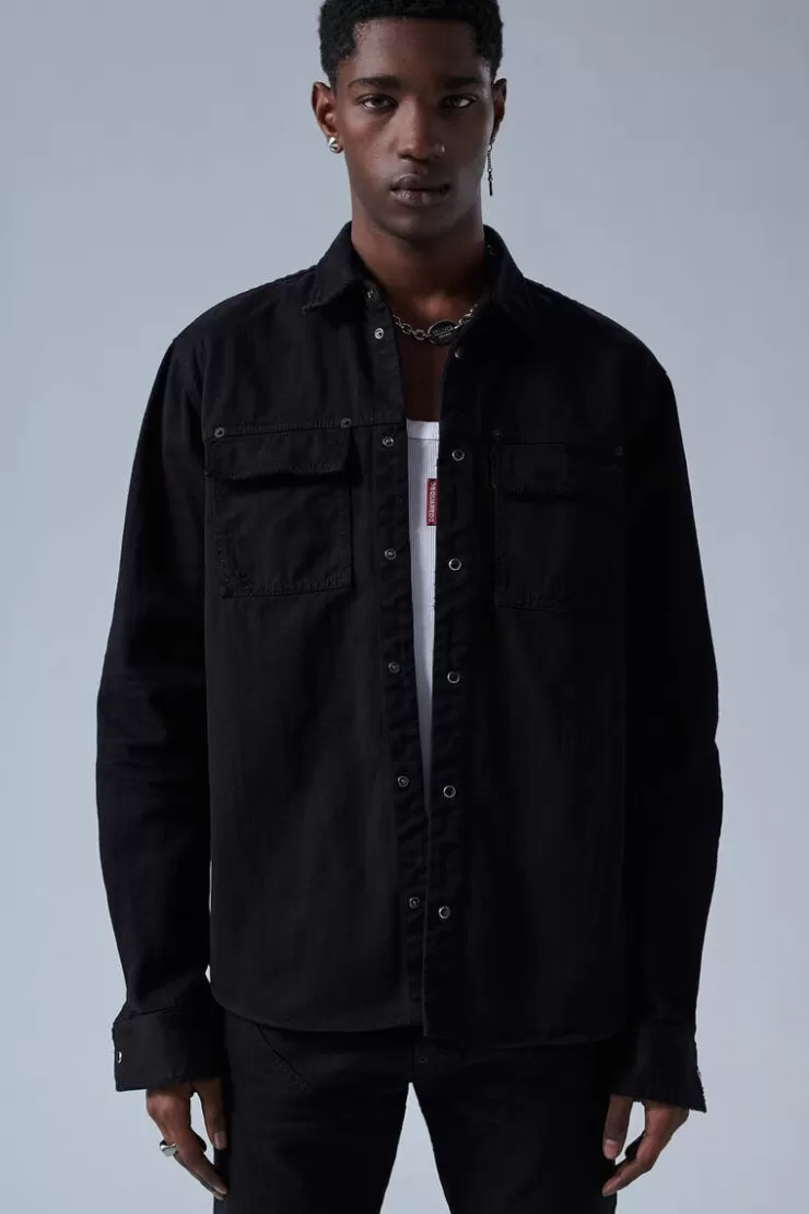 Dsquared2 Icon Regular Shirt>Uomo Camicie