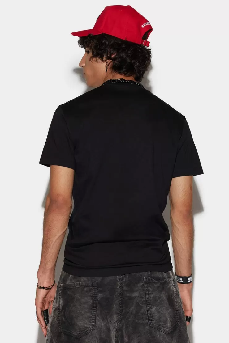 Dsquared2 Icon Sunset Cool T-Shirt>Uomo T-Shirt & Polo