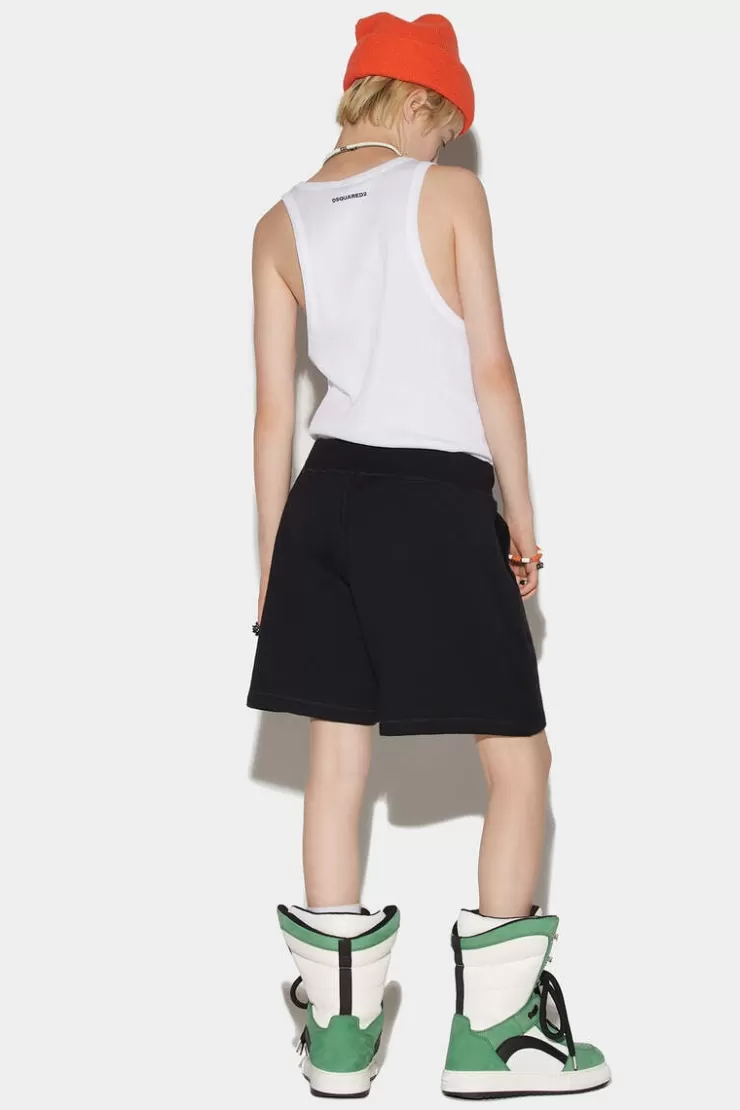 Dsquared2 Icon Sunset Shorts>Donna Pantaloni Corti