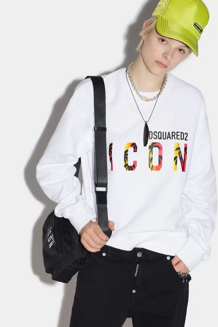 Dsquared2 Icon Sunset Sweatshirt>Donna Felpe