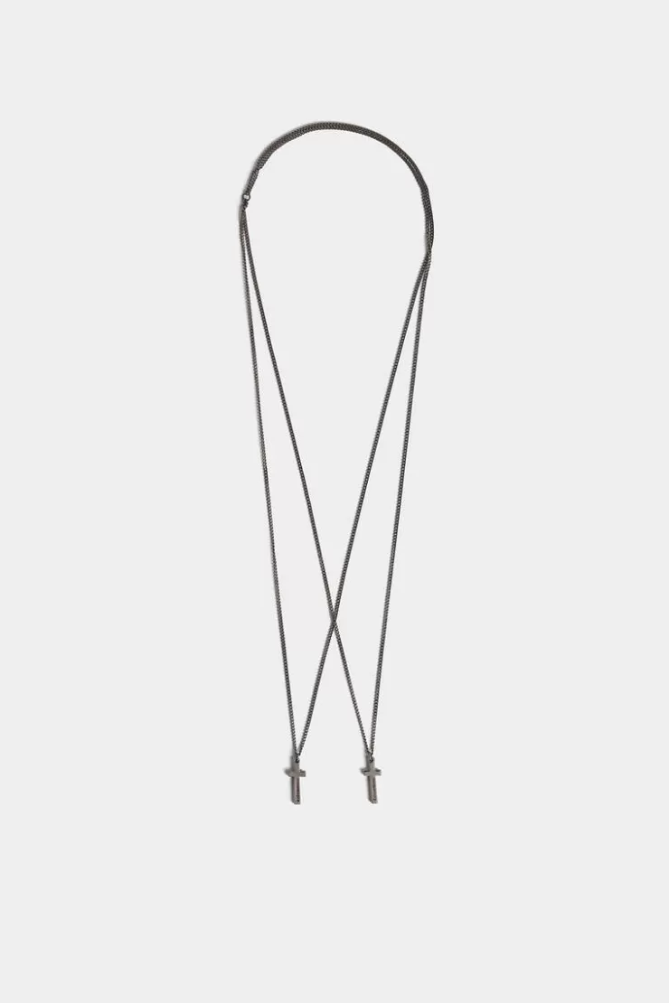 Dsquared2 Jesus Necklace>Uomo Gioielli