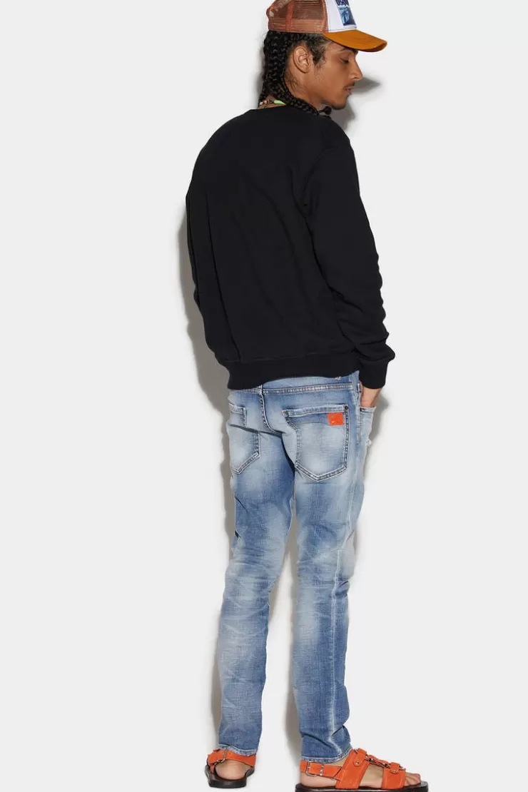 Dsquared2 Light Clean Wash Skater Jeans>Uomo Jeans