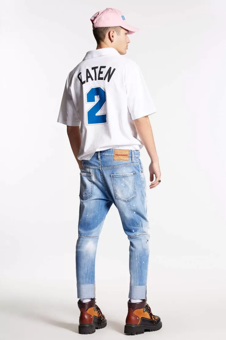 Dsquared2 Light Dan'S Ripped Wash Sailor Jeans>Uomo Jeans