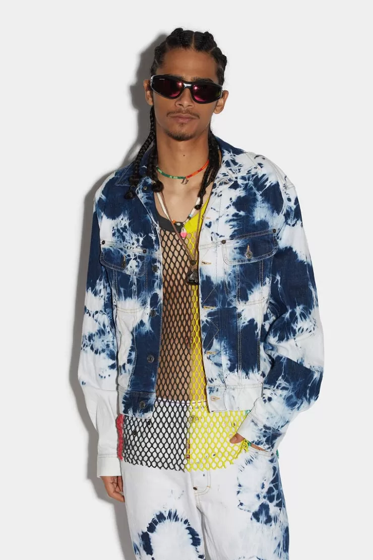 Dsquared2 Light E Water Wash L.A. Jean Jacket>Uomo Cappotti & Giubbotti