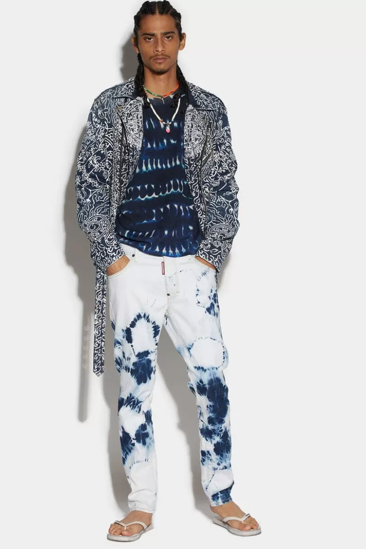 Dsquared2 Light E Water Wash Skater Jeans>Uomo Jeans