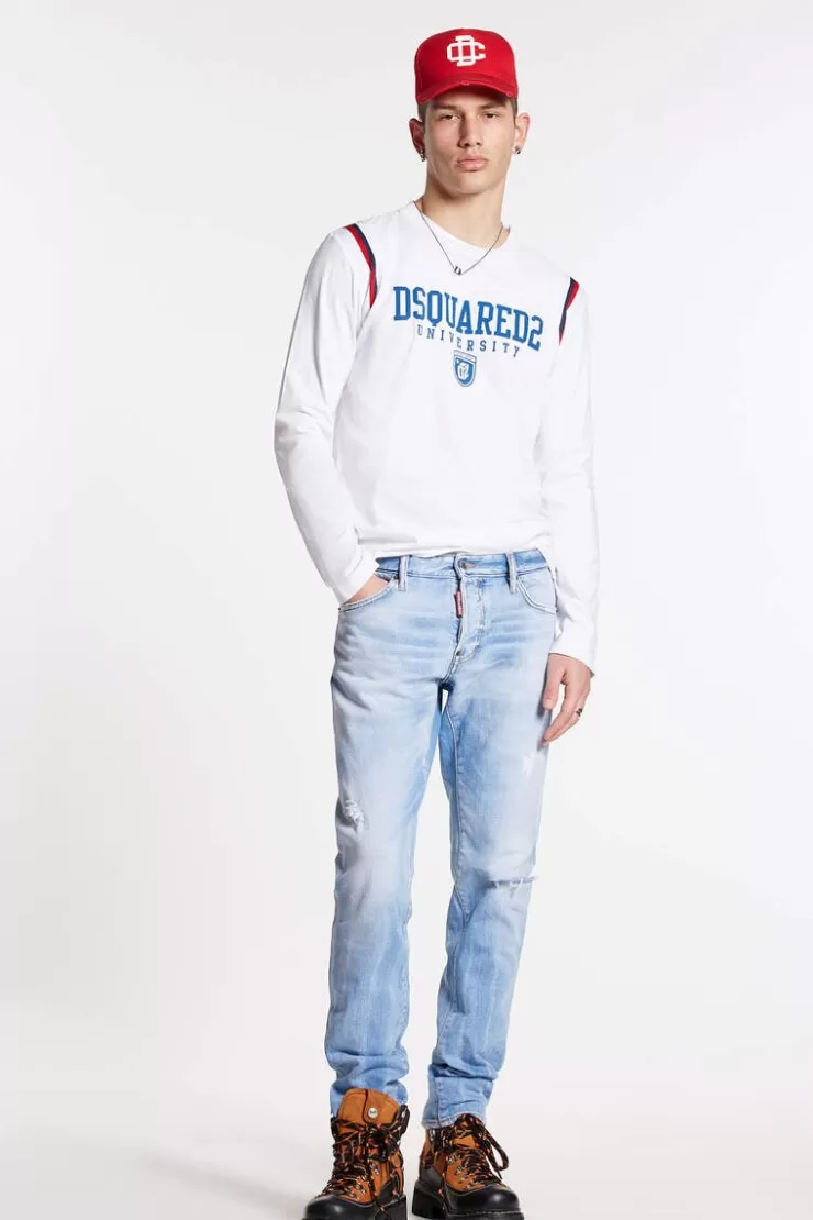 Dsquared2 Light Super Fade Wash Slim Jeans>Uomo Jeans